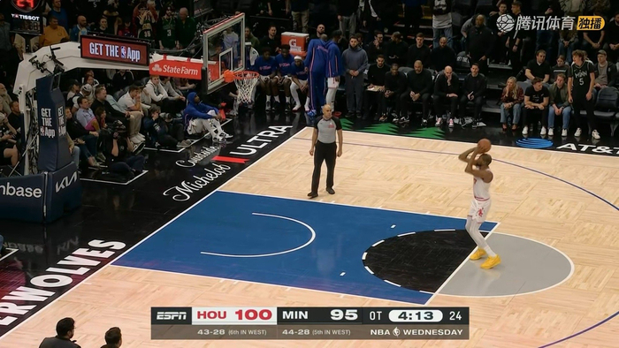 里德被驱逐森林狼阵容告急火箭大胜对手